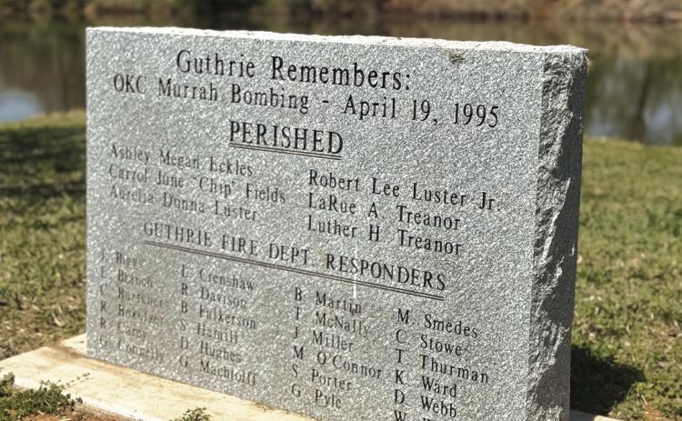 Monument at Mineral Wells Park