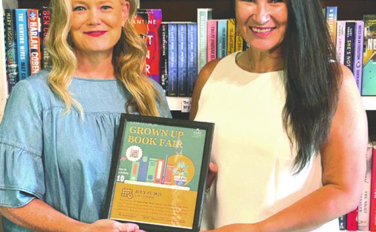 Don't miss the Grown Up Book Fair on July 15th!