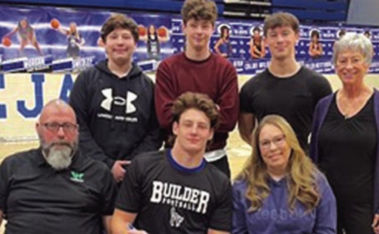 Eli Moroney signs letter of intent.