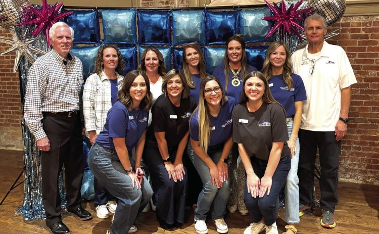 Members of the Guthrie Educational Foundation Committee at the 2nd annual Singo Fundraiser in Guthrie, Okla. Photo courtesy of Guthrie Educational Foundation.
