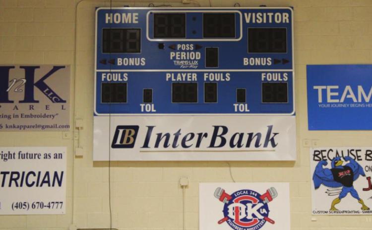 Scoreboard being moved to the middle school
