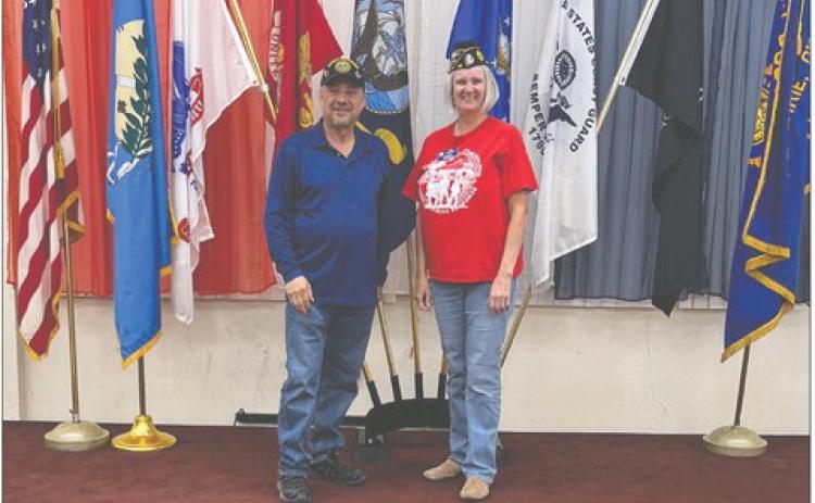 The American Legion Lebron Post 58 in Guthrie is expanding its community footprint helping veterans through several initiatives including its Bunker 58 Esports program. Pictured are Post Commander Kim Vincent, and Steve Sibley who serves as the Lebron Post 58’s Community Engagement Officer.
