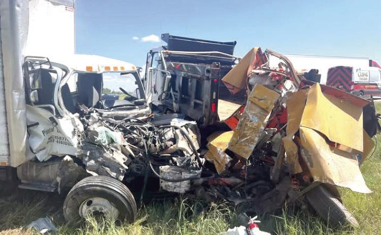 Crash Scene. Submitted Photo