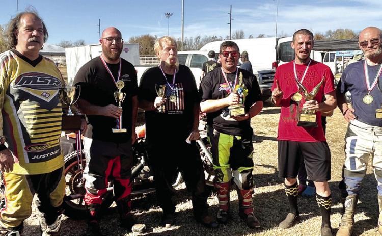 Winners of Vintage Motorcycle Days included Eric Colvin, first place; Jim Bachman, second; and Cody Bieker, third, in the Hooligan Class. Vintage Pro Class winners were Rooster Brendon McCathern, first; Bret Sowders, second; and Scott Koonce.